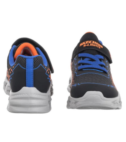 Skechers S Lights Vortex 2.0 - Zorento Blk/Blu/Orange 400603N/BBOR (SK233-a) sporta apavi