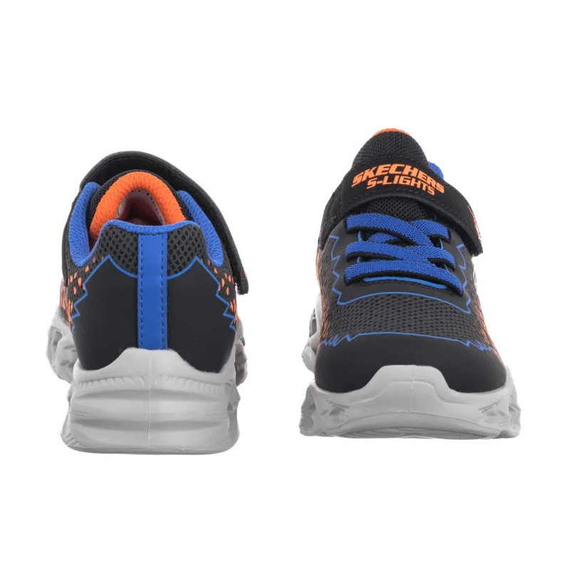 Skechers S Lights Vortex 2.0 - Zorento Blk/Blu/Orange 400603N/BBOR (SK233-a) spordijalatsid