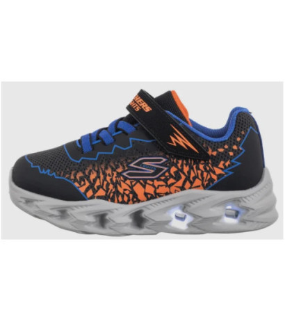 Skechers S Lights Vortex 2.0 - Zorento Blk/Blu/Orange 400603N/BBOR (SK233-a) sporta apavi