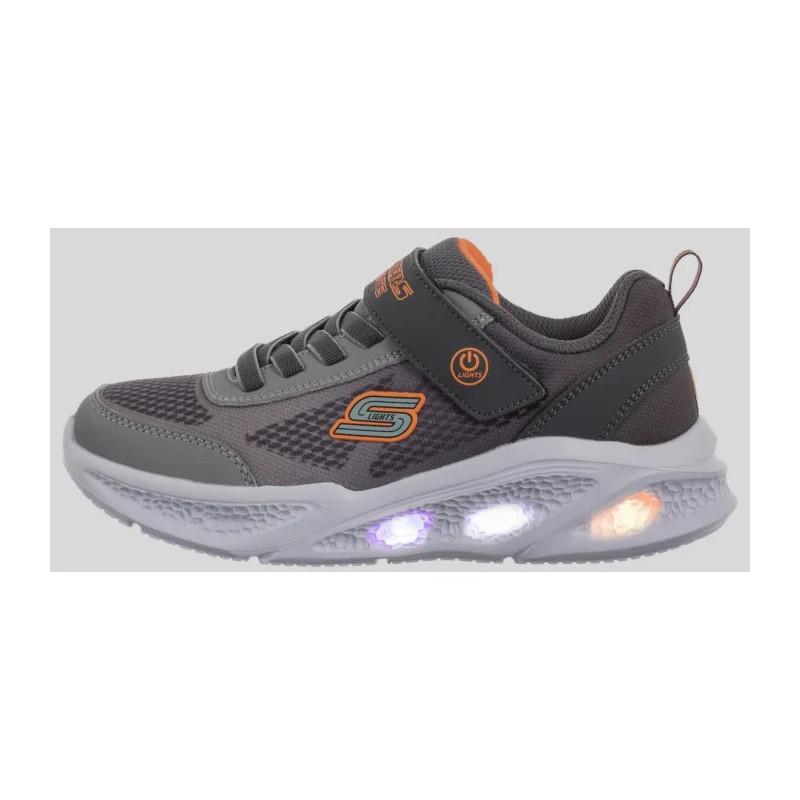 Skechers S Lights Skechers Meteor Lights Krendox Charcoal/Grey 401495L/CCGY (SK238-a) sporta apavi