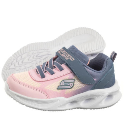 Skechers S Lights Skechers Sola Glow Ombre Deluxe Gray/Light Pink 303714N/GYLP (SK244-a) spordijalatsid