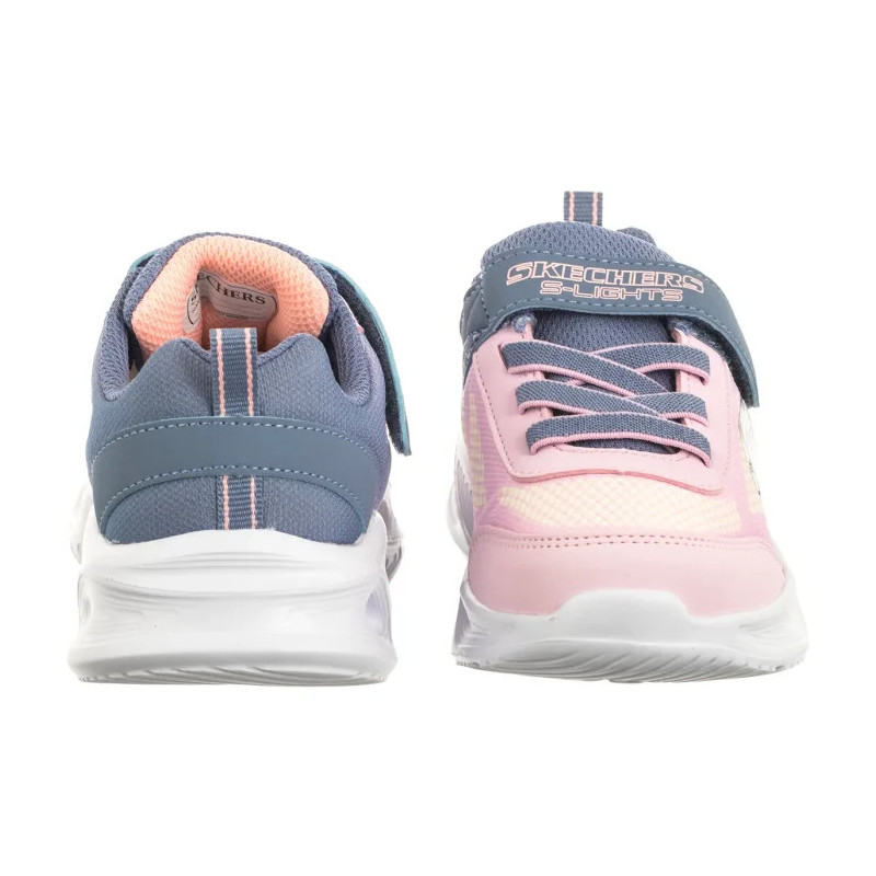 Skechers S Lights Skechers Sola Glow Ombre Deluxe Gray/Light Pink 303714N/GYLP (SK244-a) sportiniai bateliai