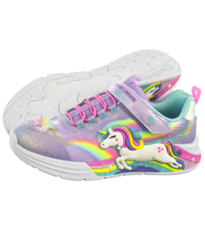 Skechers S Lights Unicorn Chaser Lavender/Multi 302298L/LVMT (SK247-a) spordijalatsid