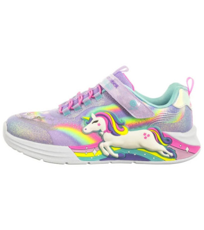 Skechers S Lights Unicorn Chaser Lavender/Multi 302298L/LVMT (SK247-a) spordijalatsid