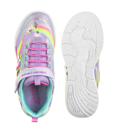 Skechers S Lights Unicorn Chaser Lavender/Multi 302298L/LVMT (SK247-a) sporta apavi
