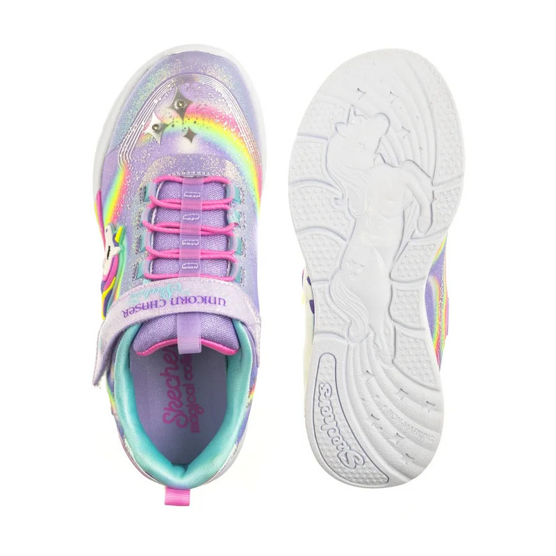 Skechers S Lights Unicorn Chaser Lavender/Multi 302298L/LVMT (SK247-a) sportiniai bateliai