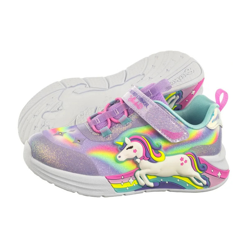 Skechers S Lights - Unicorn Chaser Lavender/Multi 302298N/LVMT (SK248-a) sporta apavi