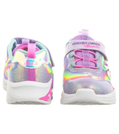 Skechers S Lights - Unicorn Chaser Lavender/Multi 302298N/LVMT (SK248-a) sporta apavi