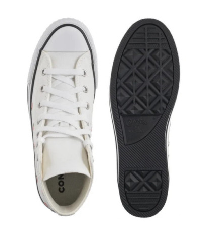 Converse CTAS Eva Lift Hi White/Soft Red/Watermelon Pink A14925C (CO777-a) apavi