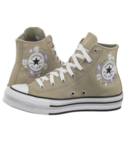 Converse CTAS Eva Lift Hi Pale Surplus/White/Violet Heat A11825C (CO778-a) bateliai