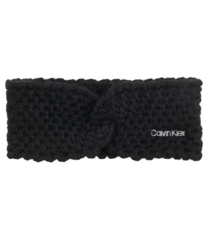 Calvin Klein Micro Waffle Headband K60K609968 BAX Black  (CK183-a) kepurė
