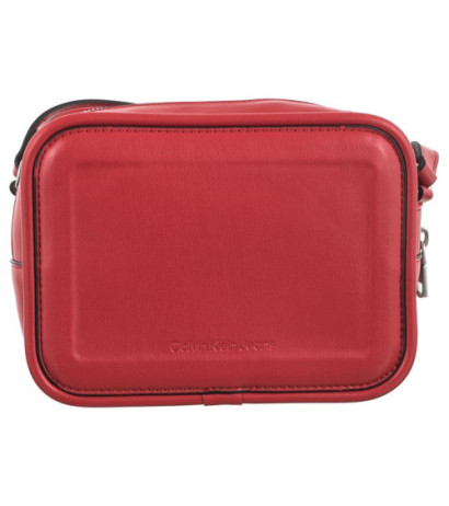 Calvin Klein Sculpted Camera Bag Pipping K60K610309 XL6 Dark Candy Apple (CK179-b) rokassoma