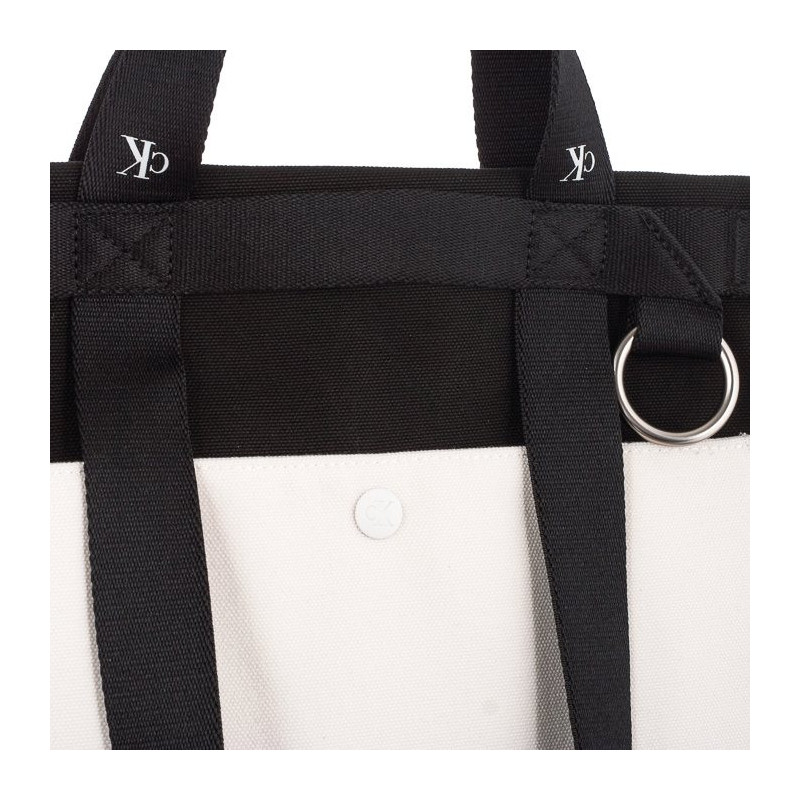 Calvin Klein Ultralight Sq Tote40 CB Black/Ancient White K60K610556 0GM (CK266-a) rokassoma