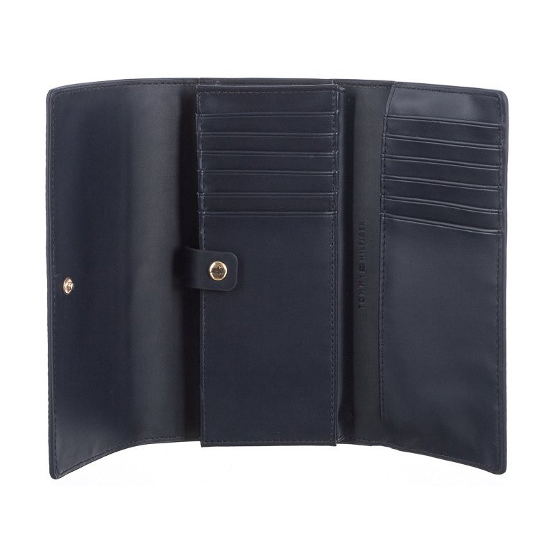 Tommy Hilfiger TH Emblem Lrg Flap Wallet AW0AW14651 DW6 (TH753-a) rokassoma