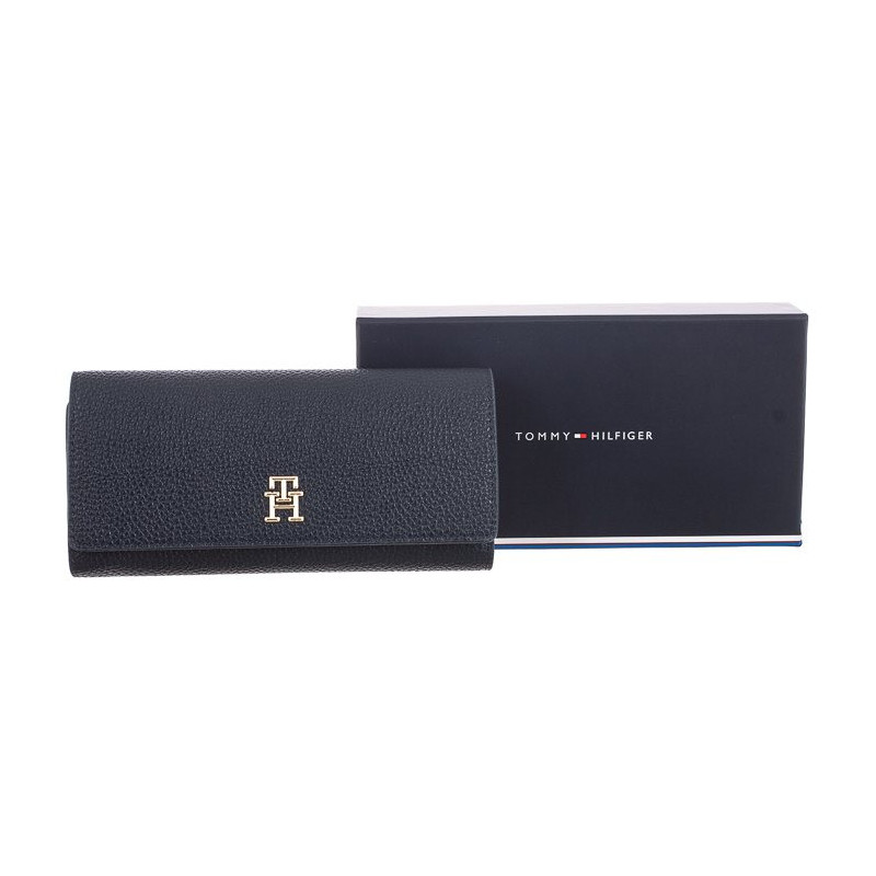 Tommy Hilfiger TH Emblem Lrg Flap Wallet AW0AW14651 DW6 (TH753-a) rokassoma