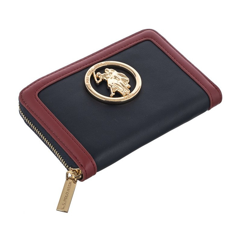 U.S. Polo Assn. Stateside M Zip Wallet Blue BIUS55692WVP200 (US177-a) rankinė