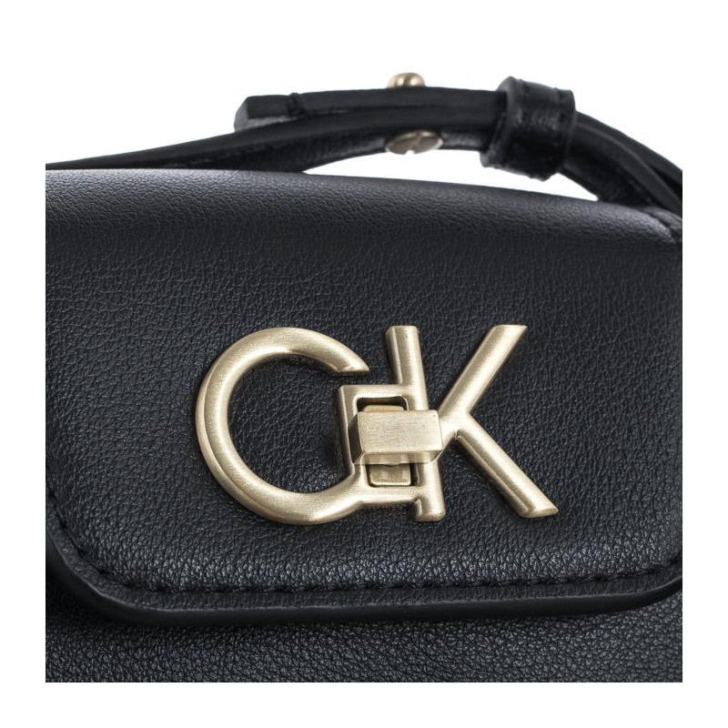 Calvin Klein Re-Lock Crossbody W/Flap Sm K60K610770 BAX (CK280-a) rokassoma