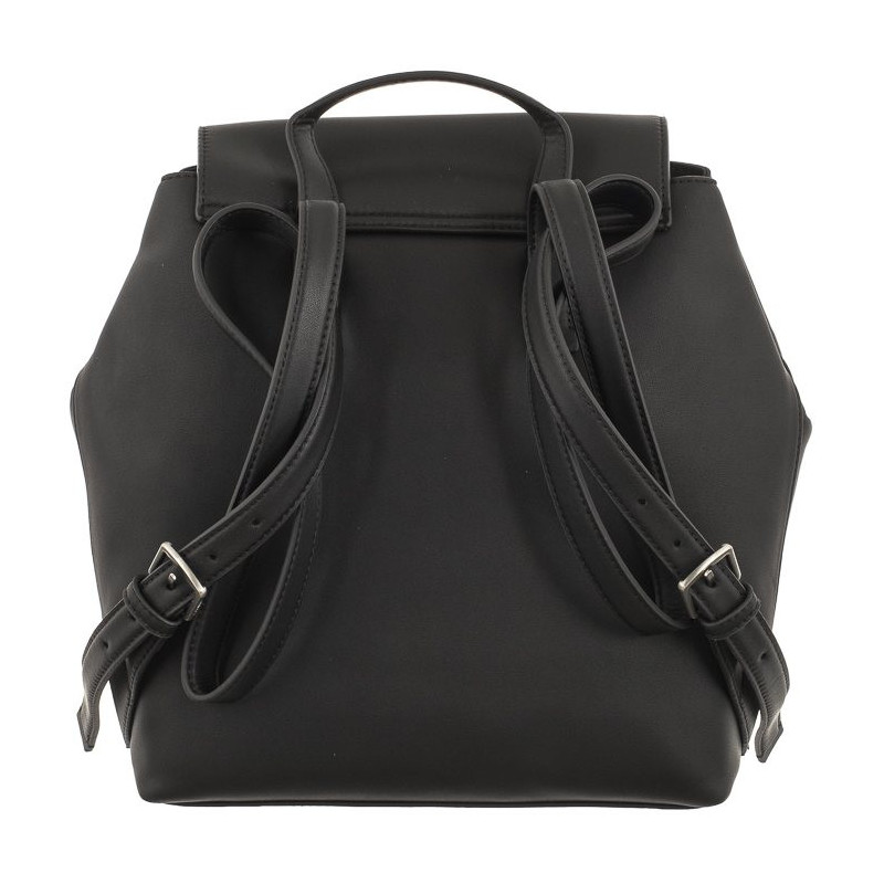 Calvin Klein CK Must Campus Backpack W/Flap Black K60K610742 BAX (CK293-a) backpack