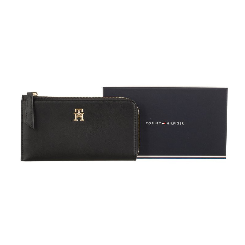 Tommy Hilfiger TH Feminine Large Slim Wallet AW0AW14890 BDS (TH829-a) rokassoma