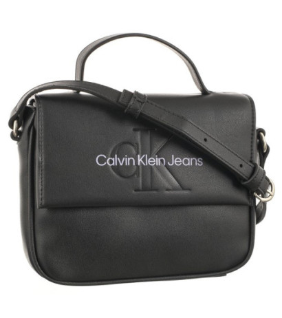 Calvin Klein Sculpted Boxy Flap Cb20 Mono Fashion Black K60K610829 0GJ (CK298-a) handbag