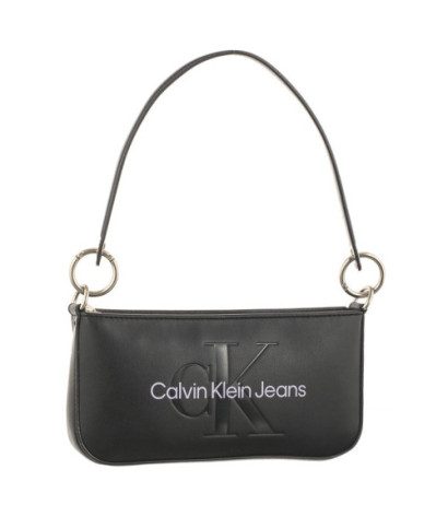 Calvin Klein Sculpted Shoulder Pouch25 Mono Fashion Black K60K610679 0GJ (CK299-a) handbag