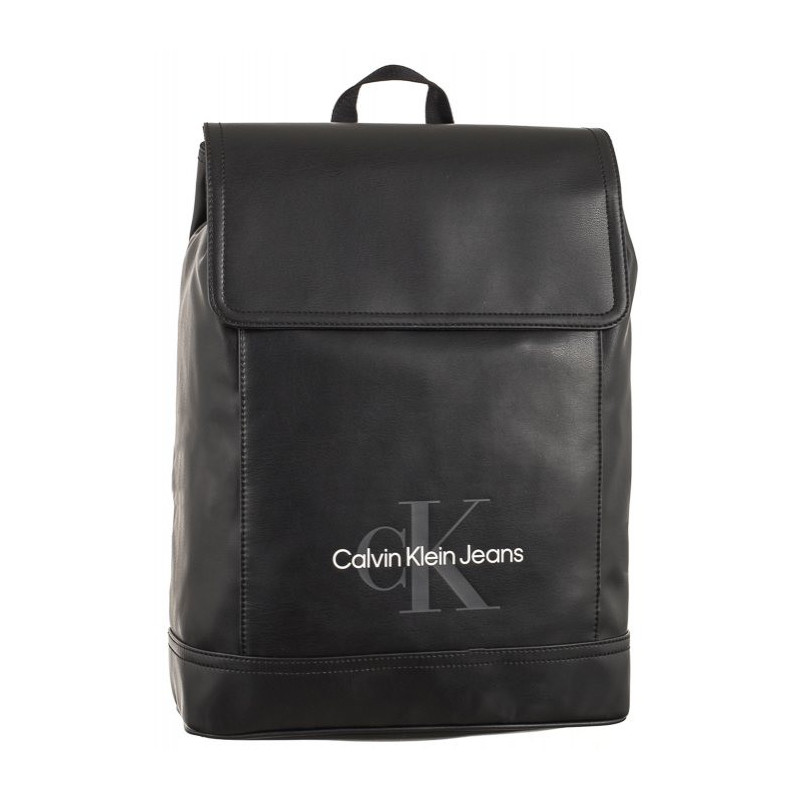Calvin Klein Monogram Soft Flap BP 43 Black K50K511109 BDS (CK331-a) backpack