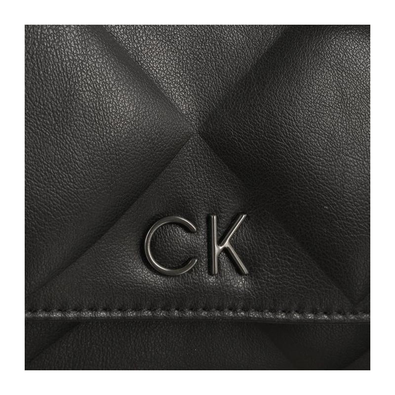 Calvin Klein Re-Lock Quilt Mini Bag Black K60K611086 BAX (CK334-a) rankinė