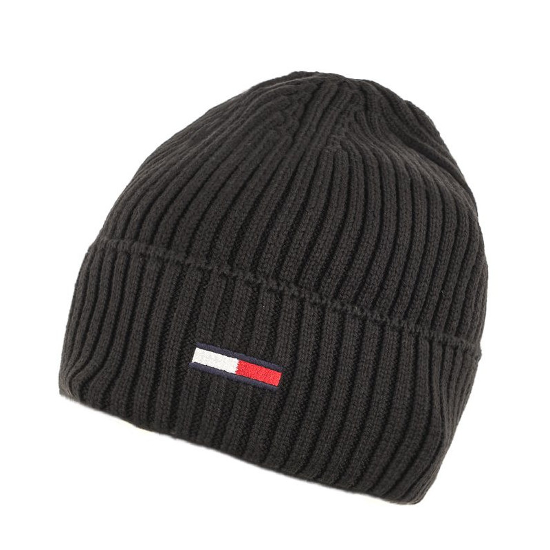 Tommy Hilfiger Tjm Flag Rib Beanie AM0AM11693 BDS (TH876-a) josta