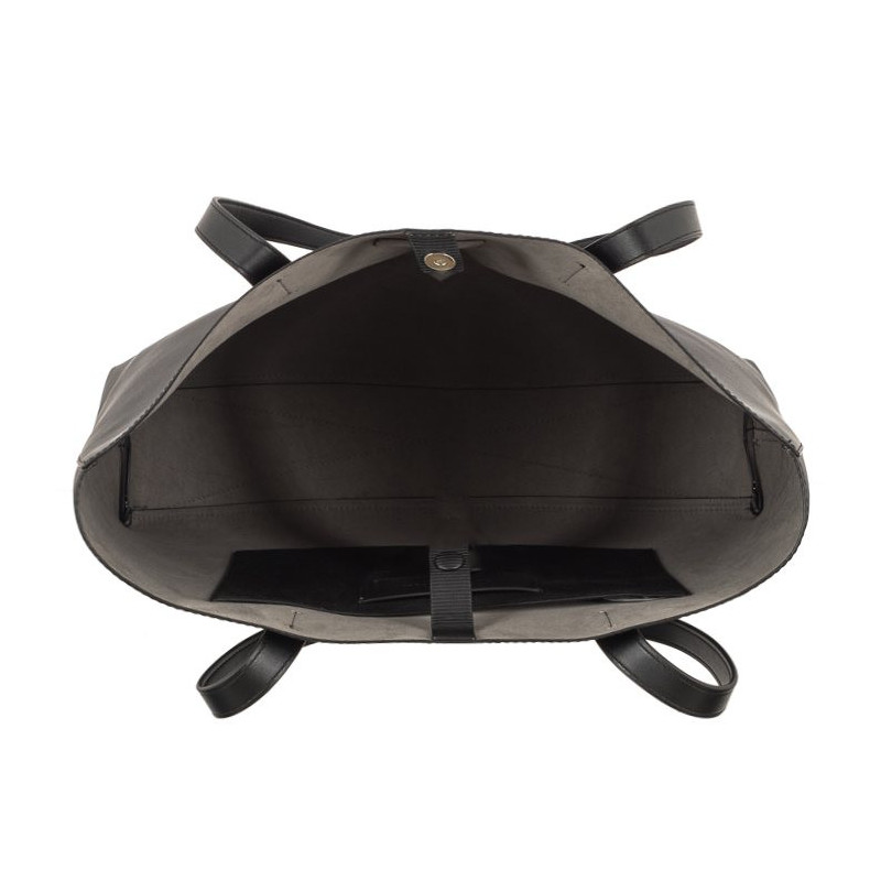 Calvin Klein Minimal Monogram Slim Tote34 Black K60K611213 BDS (CK361-a) rokassoma