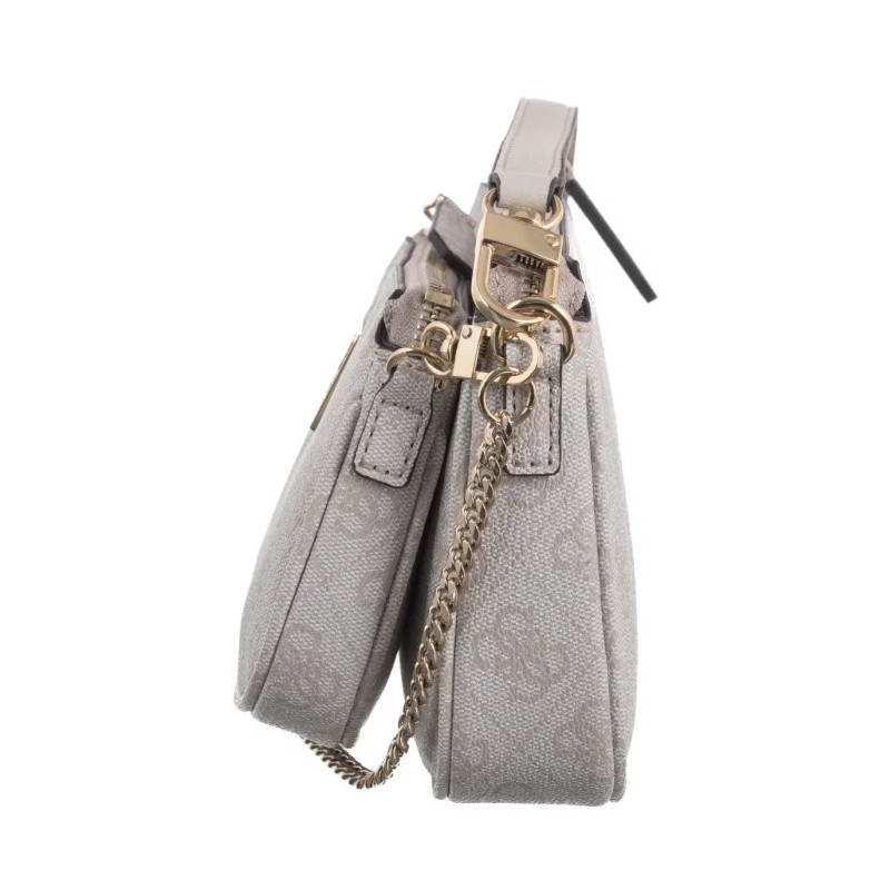 Guess Noelle Dbl Pouch Crossbody HWBG78 79710 Bone Logo (GU515-g) rankinė