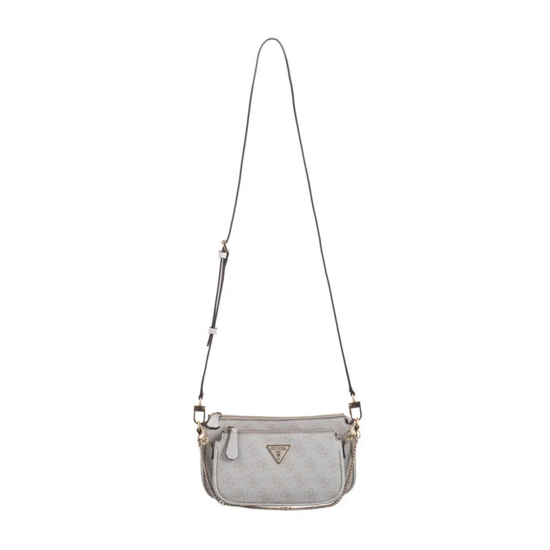 Guess Noelle Dbl Pouch Crossbody HWBG78 79710 Bone Logo (GU515-g) rankinė