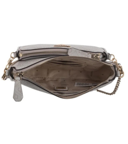 Guess Noelle Dbl Pouch Crossbody HWBG78 79710 Bone Logo (GU515-g) handbag