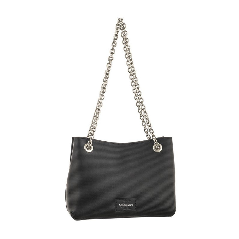 Calvin Klein Sculpted Shoulder Bag24 Chain Black K60K611185 BDS (CK391-a) rankinė