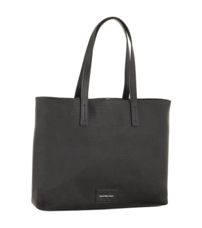 Calvin Klein Sculpted Slim Square Tote Chain Black K60K611187 BDS  (CK392-a) rokassoma