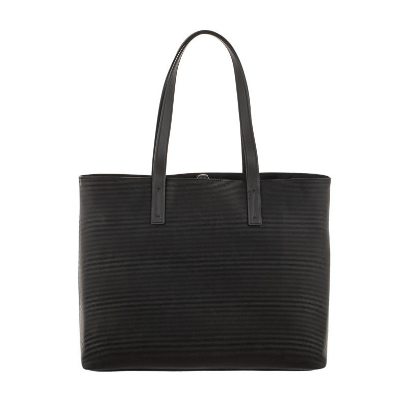 Calvin Klein Sculpted Slim Square Tote Chain Black K60K611187 BDS  (CK392-a) rokassoma
