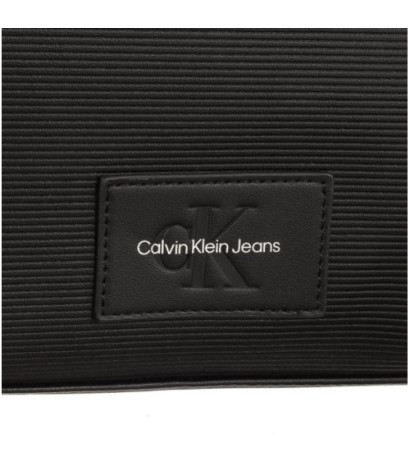 Calvin Klein Sculpted Slim Square Tote Chain Black K60K611187 BDS  (CK392-a) rokassoma