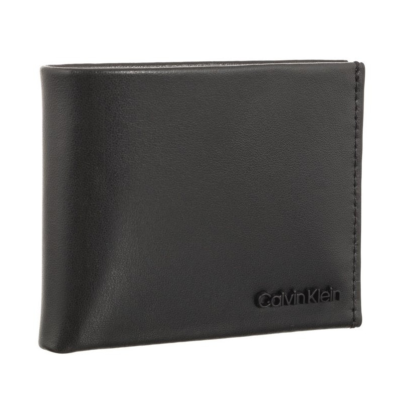 Calvin Klein Minimal Focus Bifold 6Cc W/Bill Black K50K511277 BEH (CK406-a) handbag