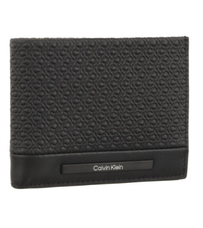 Calvin Klein Modern Bar Bifold 6Cc W/Bill Black Nano Mono K50K511374 0GL  (CK408-a) rokassoma