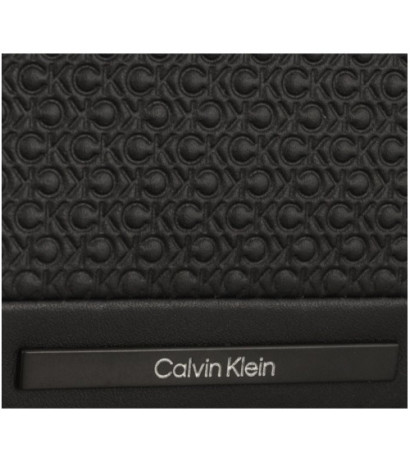 Calvin Klein Modern Bar Bifold 6Cc W/Bill Black Nano Mono K50K511374 0GL  (CK408-a) rankinė