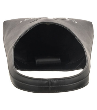Calvin Klein Sculpted Arch Shoulder Bag22 Mono Black/Metallic Logo K60K611548 0GL (CK427-a) rokassoma