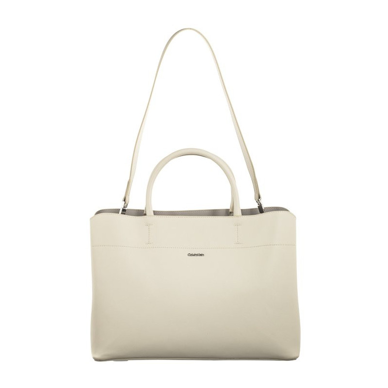 Calvin Klein Business Large Tote Saffiano DK Ecru/Sand Pebble K60K611674 PC4 (CK450-a) handbag