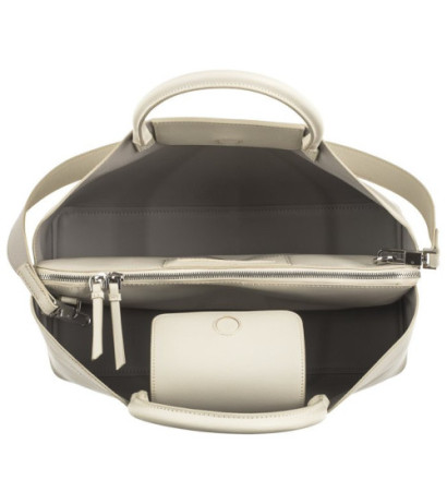 Calvin Klein Business Large Tote Saffiano DK Ecru/Sand Pebble K60K611674 PC4 (CK450-a) handbag