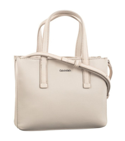 Calvin Klein CK Must Mini Tote Pu/Nubuck DK Ecru K60K611873 PC4 (CK452-a) rankinė