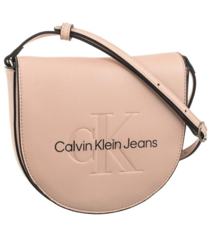 Calvin Klein Sculpted Mini Saddle Bag Pale Conch K60K611966 TFT (CK457-a) rokassoma