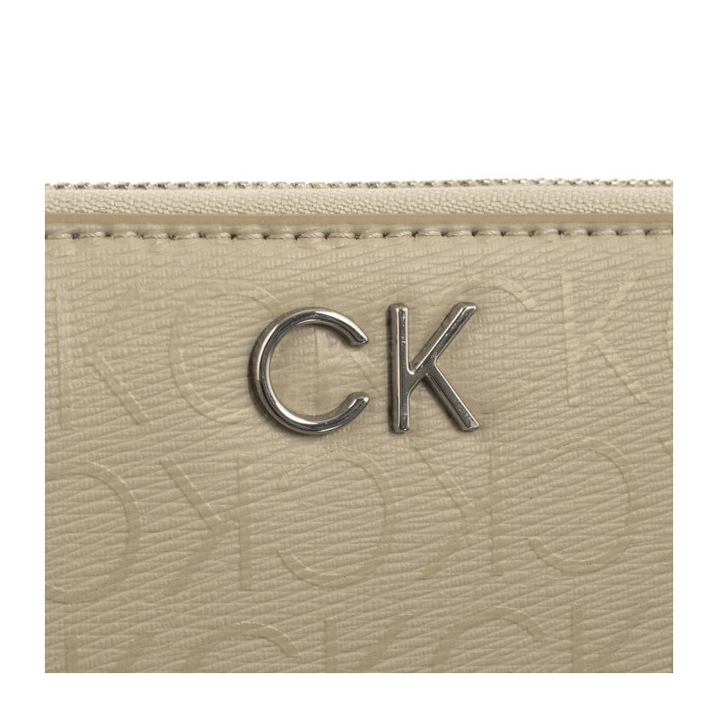 Calvin Klein CK Daily Lg Z/A Wallet Epi Mono Stoney Beige/Epi Mono K60K611771 PEA (CK459-a) rokassoma