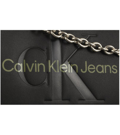 Calvin Klein Sculpted Shoulder Bag24 Mono Black/Dark Juniper K60K607831 0GX (CK424-b) rankinė