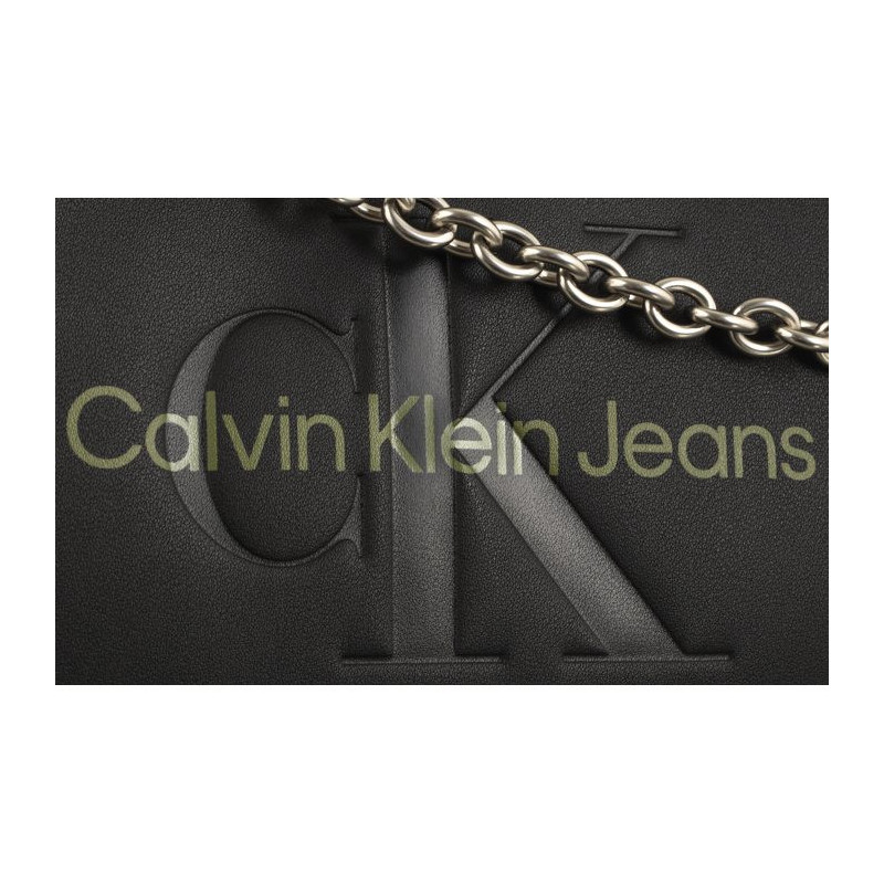 Calvin Klein Sculpted Shoulder Bag24 Mono Black/Dark Juniper K60K607831 0GX (CK424-b) rokassoma