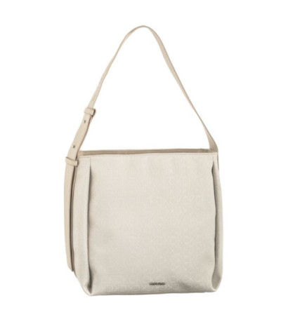Calvin Klein Gracie Bucket Bag_JCQ Mono Stoney Beige Jacquard Mono K60K611663 PEA (CK474-a) rankinė