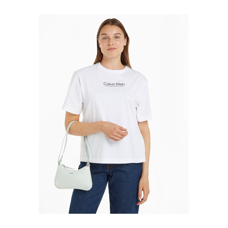 Calvin Klein CK Must Soft Crossbody Bag Milky Green K60K611681 LIA (CK477-a) handbag