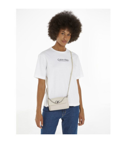 Calvin Klein Re-Lock Mini Crossbody Bag_JCQ Dk Ecru Jacquard Mono K60K611989 PC4 (CK478-a) handbag